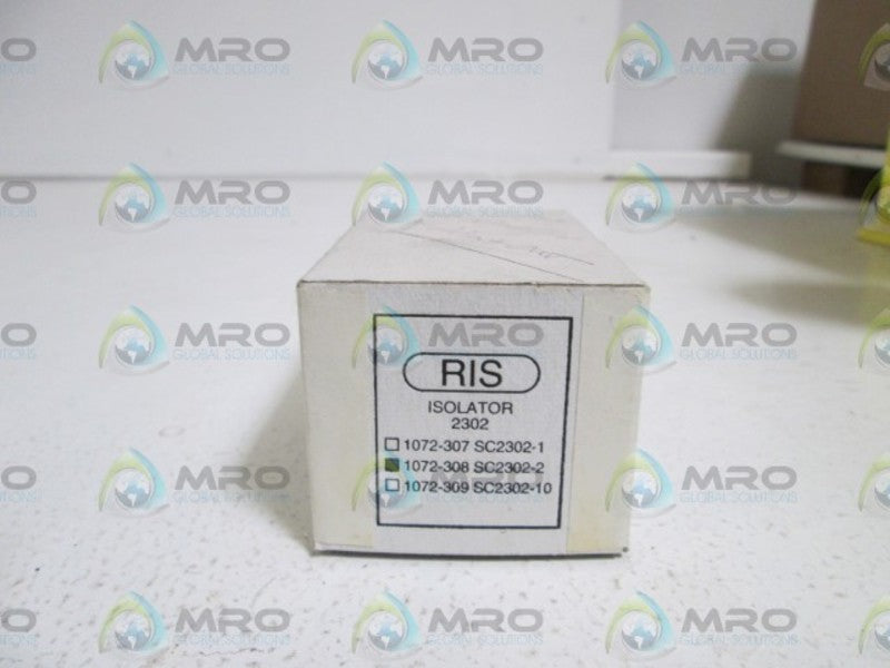RIS ISOLATOR 1072-308 SC2302-2  NSMP