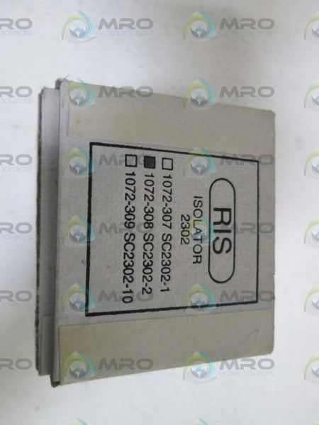 RIS ISOLATOR 1072-308 SC2302-2  NSMP