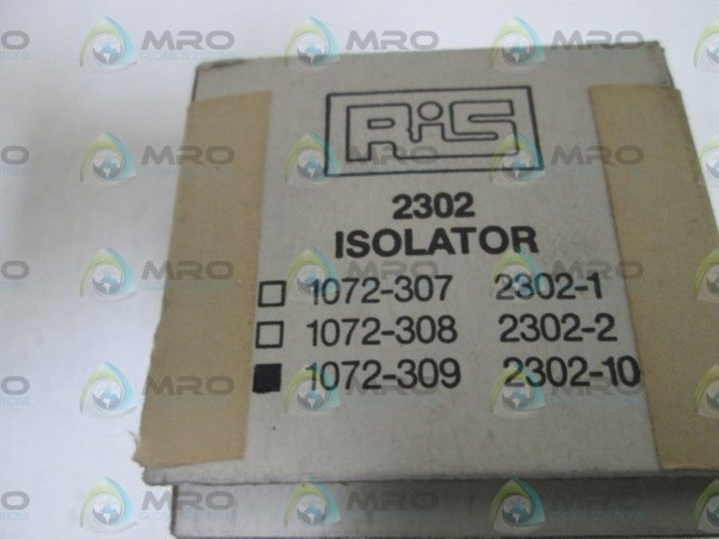 RIS ISOLATOR 1072-309 SC2302-10   NSMP