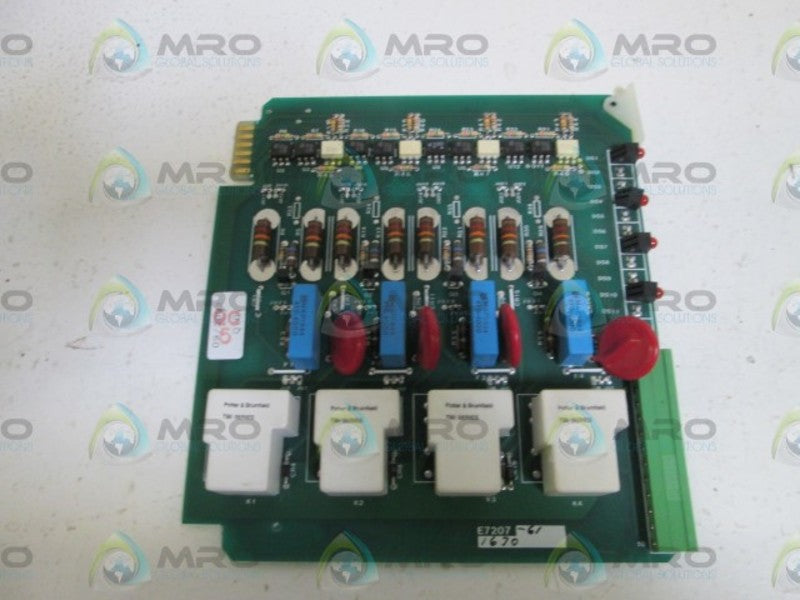 TELEMOTIVE PC BOARD E7207-61 UNMP