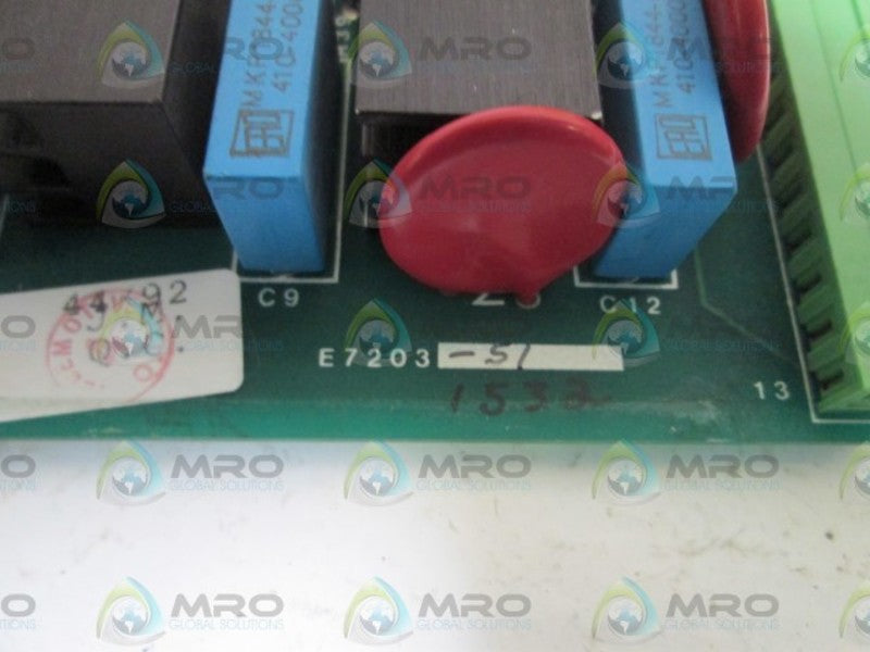 TELEMOTIVE E7203-51 OUTPUT MODULE UNMP