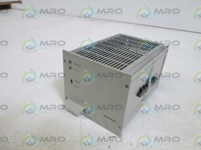 SIEMENS POWER SUPPLY SMP-E423-A30 UNMP