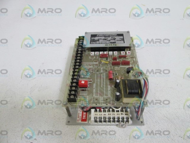 POLYSPEDE ADJUSTABLE SPEED DRIVE SYSTEM PRD2-200 UNMP