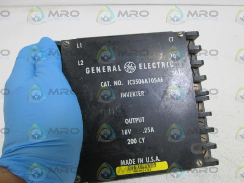 GENERAL ELECTRIC INVERTER IC3506A105A6 UNMP