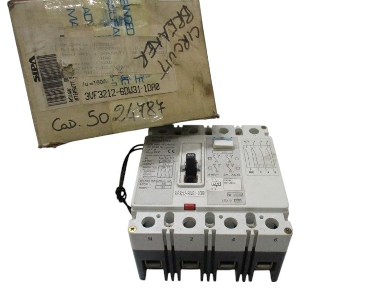 SIEMENS 3VF3212-6DW31-1DA0 NSMP