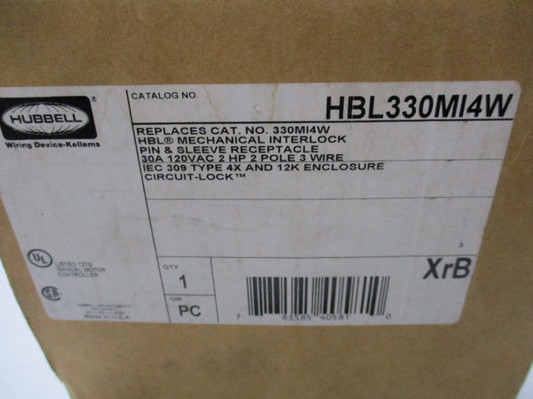 HUBBELL HBL330MI4W NSMP