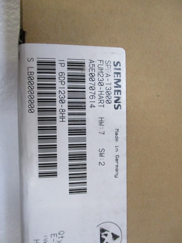 SIEMENS 6DP1230-8HH  FACTORY  SEALED