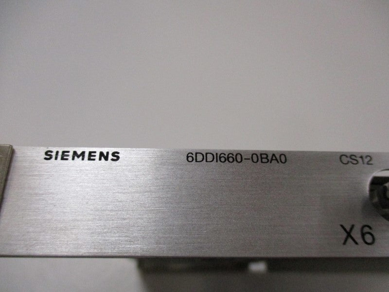 SIEMENS 6DD1660-0BA0  NSMP