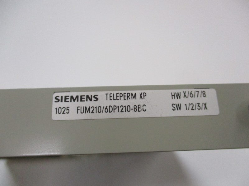 SIEMENS 6DP1-210-8BC  NSMP