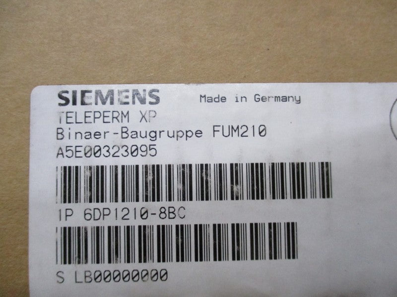 SIEMENS 6DP1-210-8BC  NSMP