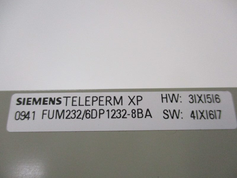SIEMENS 6DP1232-8BA  NSMP