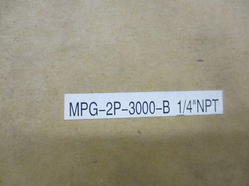 GAUGE MPG-2P-3000-B NSMP