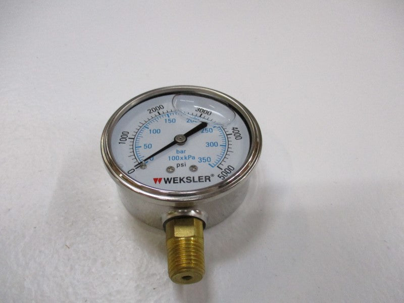 WEKSLER BY12YPV4LW 0-5000PSI NSMP