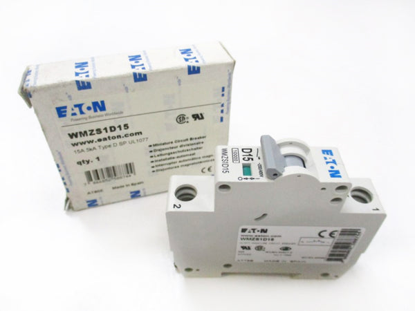 EATON WMZS1D15 CIRCUIT BREAKER 15A 230/400V NSMP