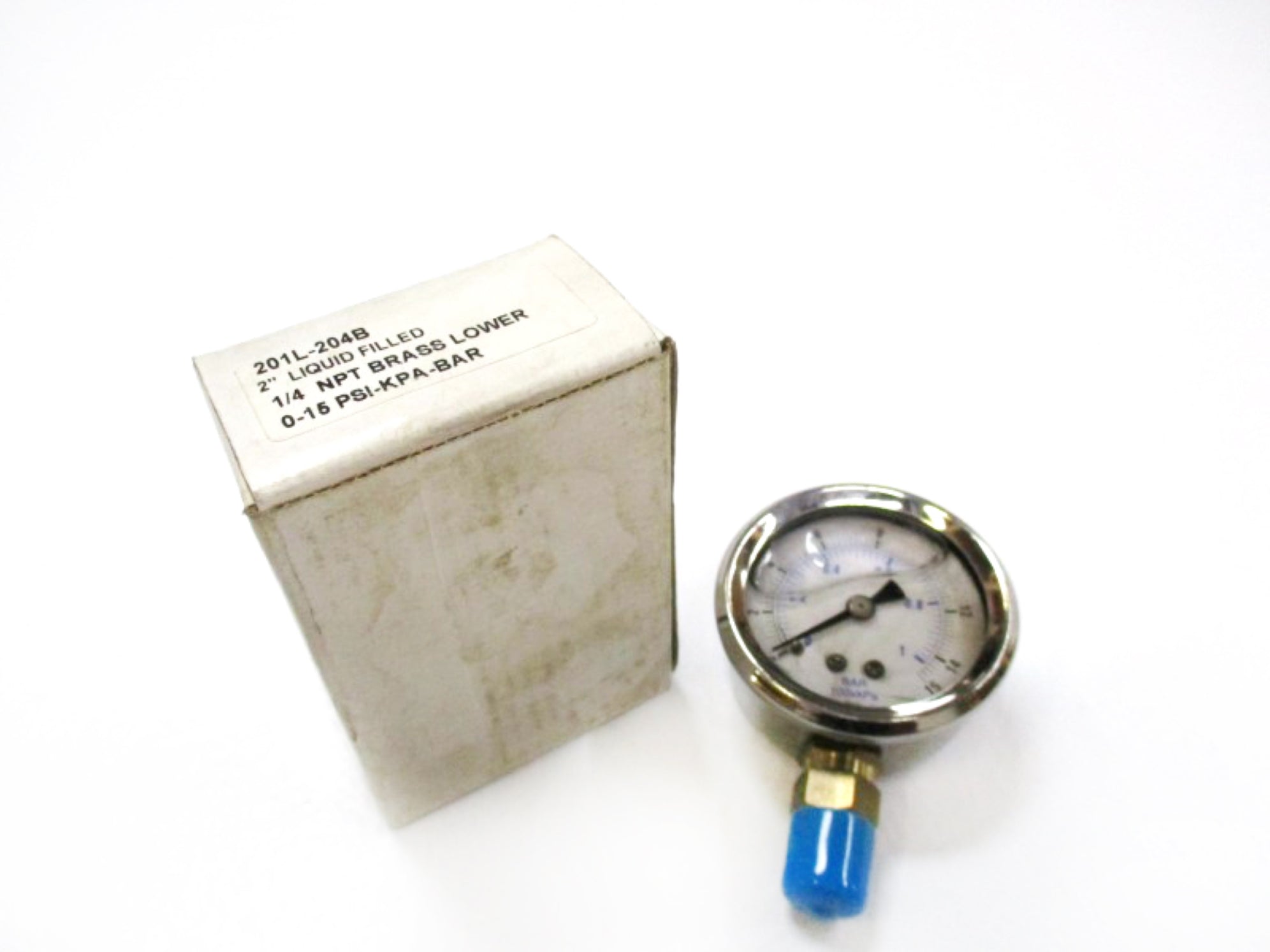 GAUGE 201L-204B 0-15PSI NSMP