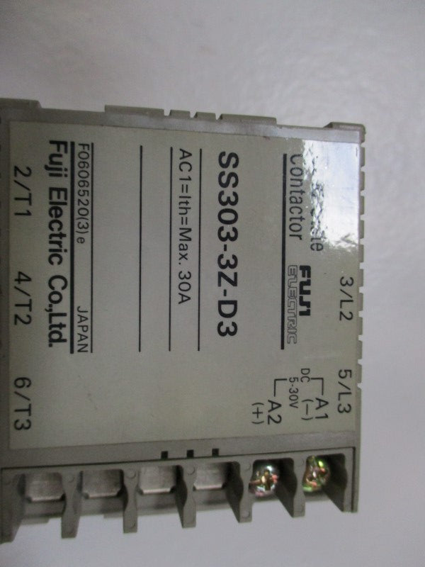FUJI ELECTRIC SS303-3Z-D3 5-30V NSMP
