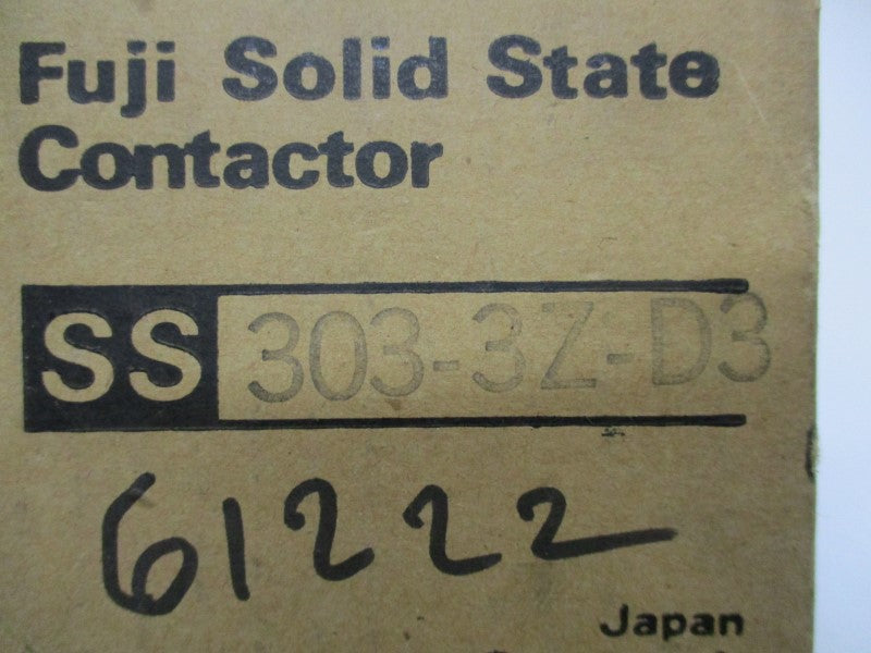FUJI ELECTRIC SS303-3Z-D3 5-30V NSMP