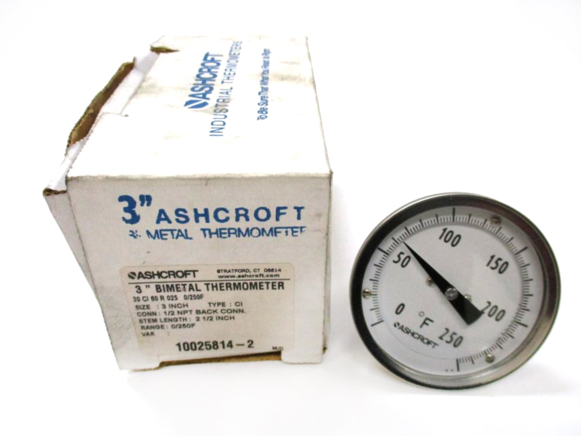 ASHCROFT 30CI60R025-0/250F NSMP