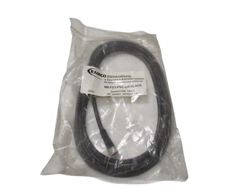 RAMCO M8-FS3-PVC-2M-BLACK NSMP