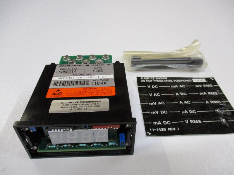 ANALOGIC AN25M05-BP-1-XX-1-A (AS PICTURED) NSMP
