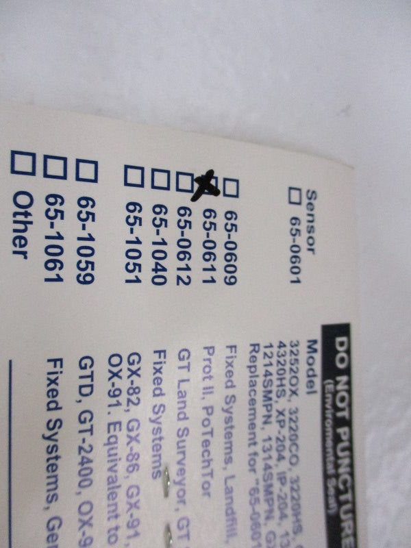 LONG LIFE O2 SENSOR 65-0611 NSMP