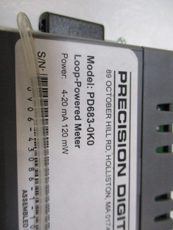 PRECISION DIGITAL PD638-0K0 NSMP