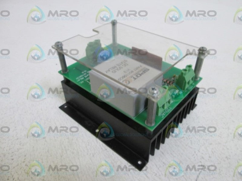 SPOT TECHNOLOGY, INC. DC SOLID STATE RELAY 01156C01  UNMP