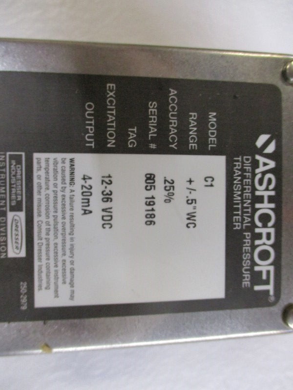 ASHCROFT C1 NSMP