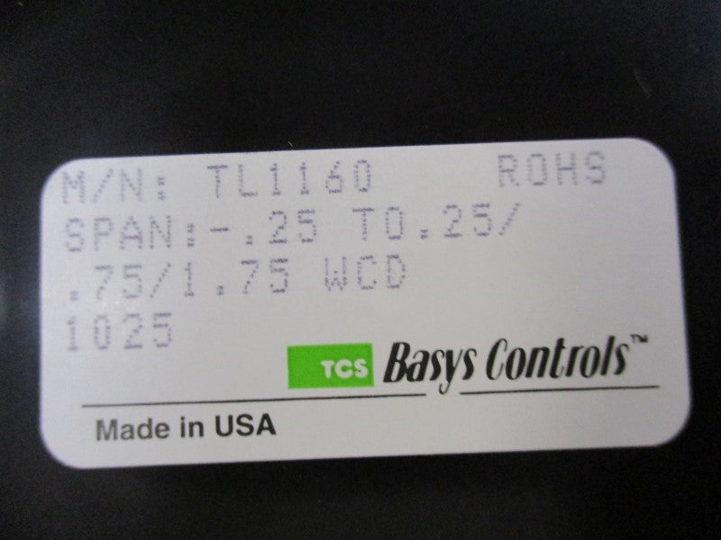 BASYS CONTROLS TL1160 NSMP
