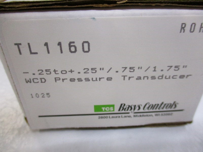 BASYS CONTROLS TL1160 NSMP