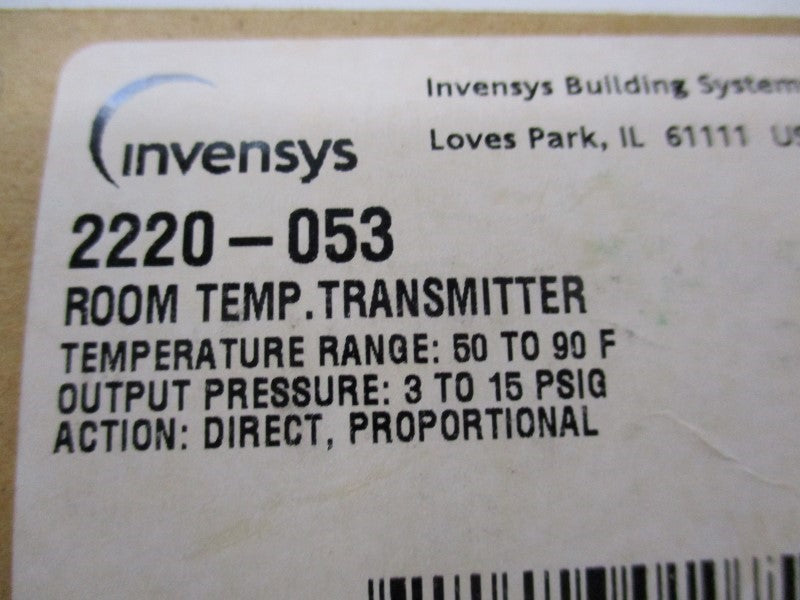 INVENSYS 2220-053 NSMP