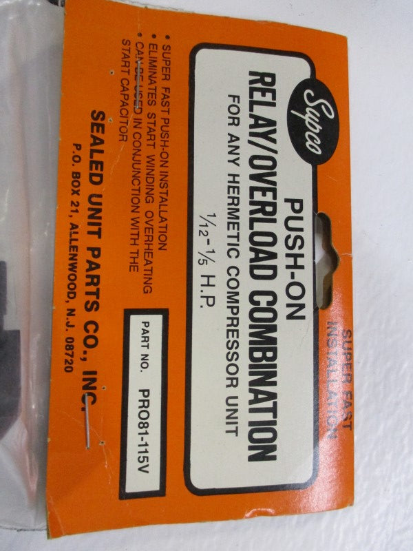 SUPCO PRO81-115V NSMP