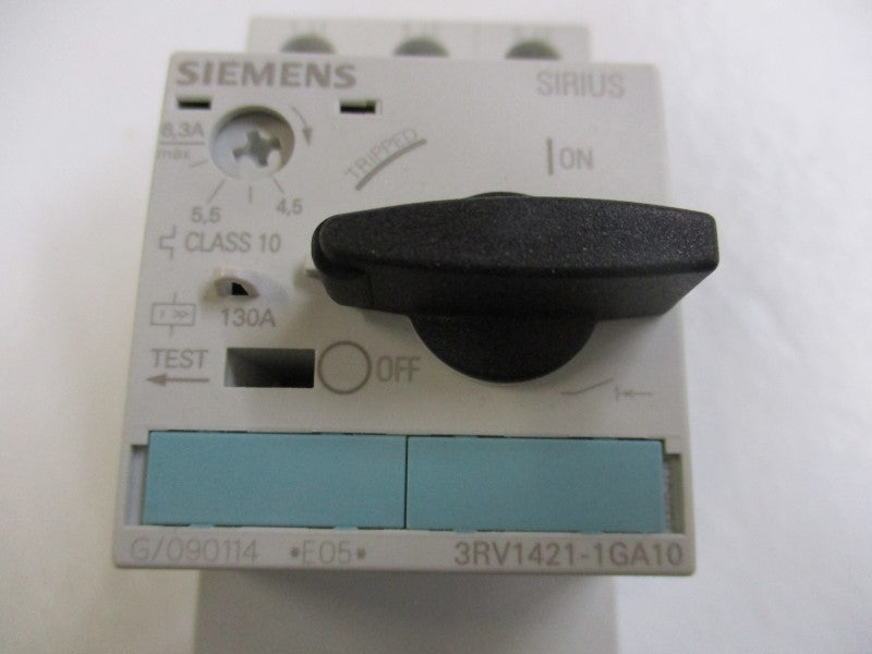 SIEMENS 3RV1421-1GA10 CIRCUIT BREAKER 4,5-6,3A NSMP