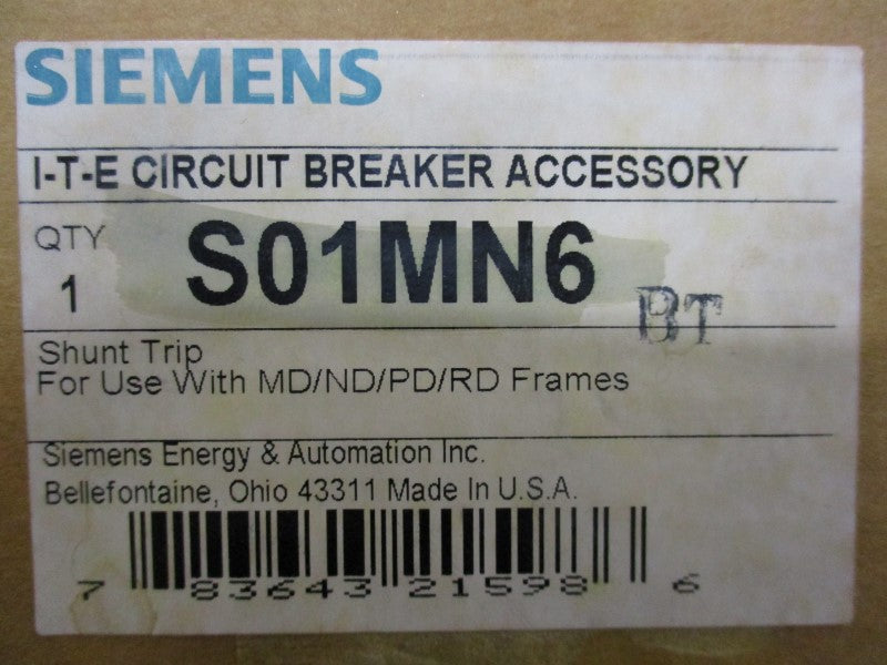 SIEMENS S01MN6 NSMP
