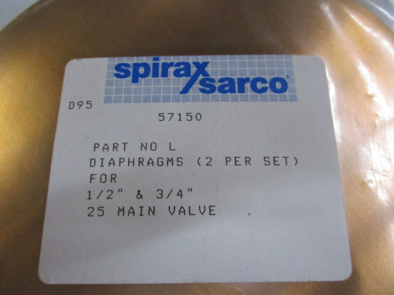 SPIRAX SARCO 57150 (PKG OF 2) NSMP