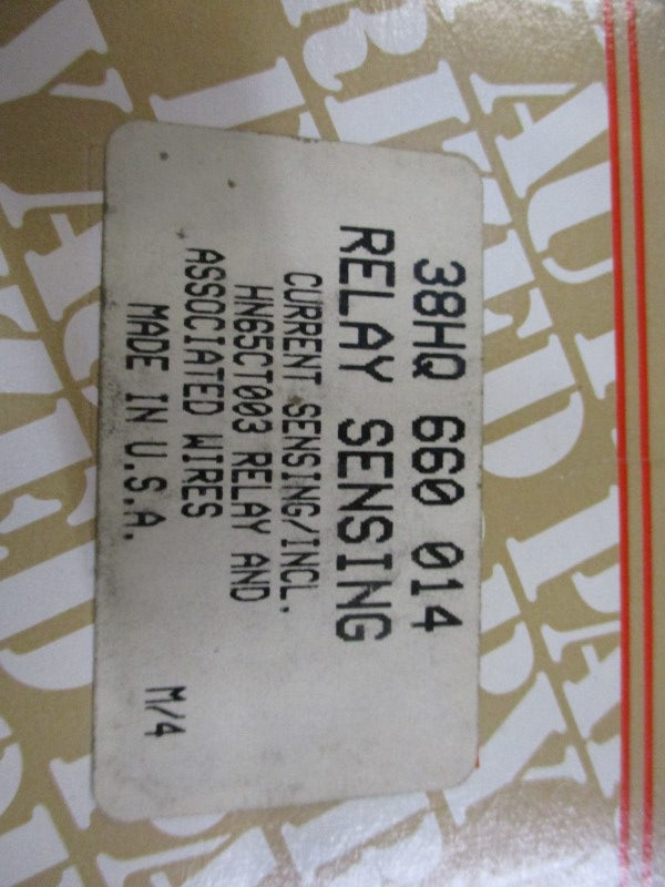 FACTORY AUTHORIZED 38HQ660014 NSMP