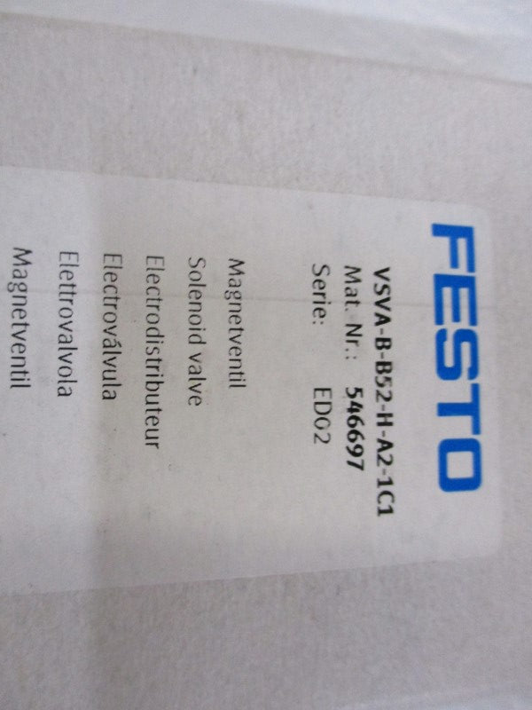 FESTO VSVA-B-B52-H-A2-1C1 NSMP