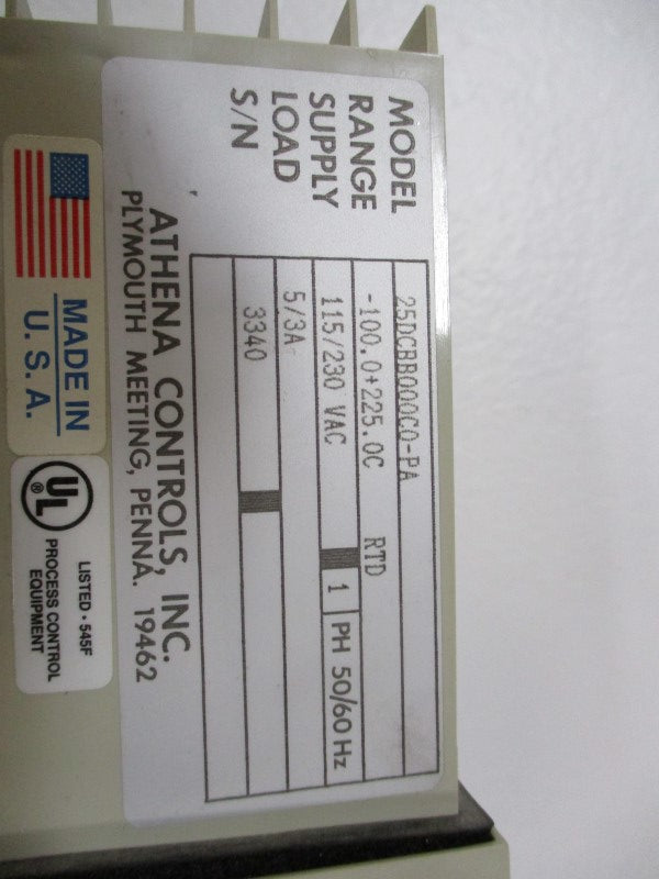 ATHENA 25DCBB000C0-PA NSNP