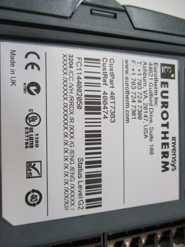 EUROTHERM 3204/CC/VH/RRDX/R/XXX/G/ENG/ENG  NSMP