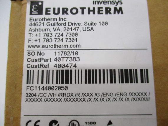 EUROTHERM 3204/CC/VH/RRDX/R/XXX/G/ENG/ENG  NSMP