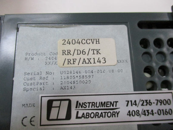 BARBER-COLMAN 2404CCVHRR/D6/TK/RF/AX143 NSMP