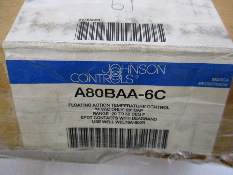 JOHNSON CONTROLS A80BAA-6C NSMP