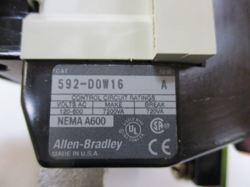 INDUSTRIAL SPARE PART 592-DOW16 SER. A 120A 600V NSMP