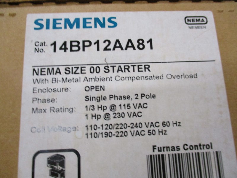 SIEMENS 14BP12AA81 NSMP