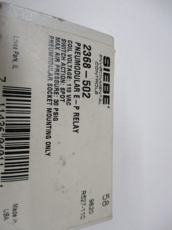 SIEBE 2368-502 NSMP