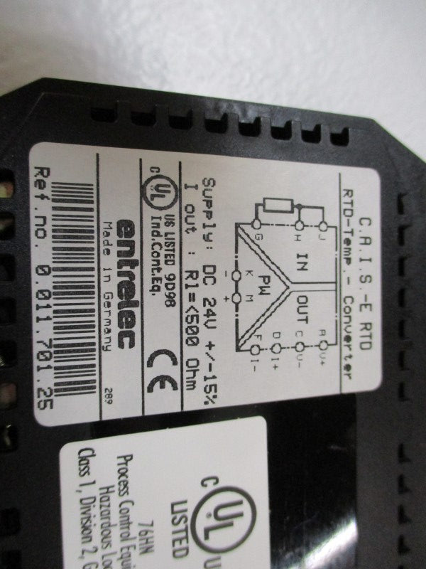 ENTRELEC C.A.I.S.-ERTD 0.011.701.25 NSMP
