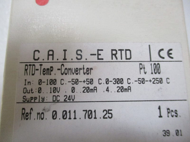 ENTRELEC C.A.I.S.-ERTD 0.011.701.25 NSMP