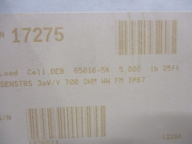 SENSORTRONICS 65016-5K (3.001) NSMP