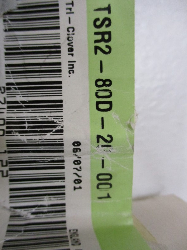 TRI-CLOVER TSR2-80D-20-001 NSMP