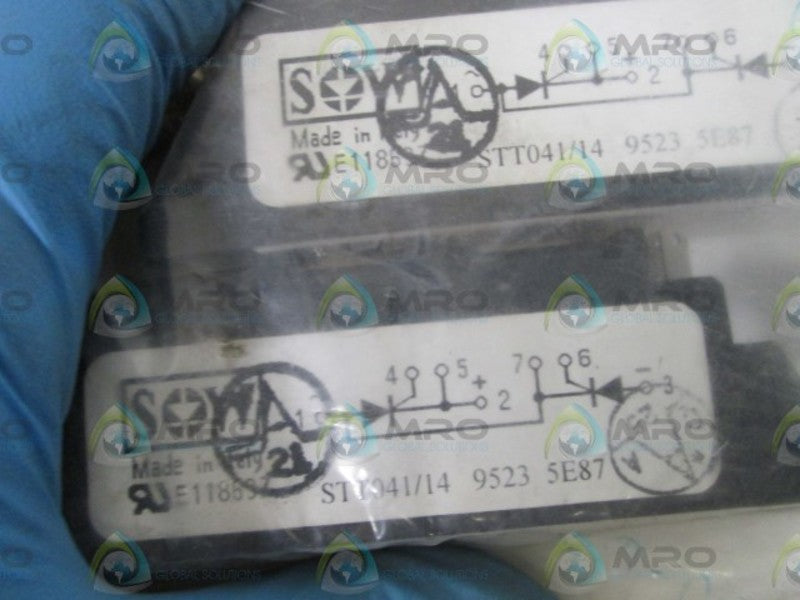 LOT OF 2 S & W THYRISTOR MODULE STT041/14 NSNP
